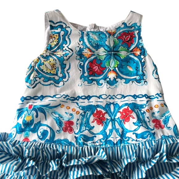 Pan Con Chocolate Spanish Ruffled Dress 2T - Picture 4 of 10